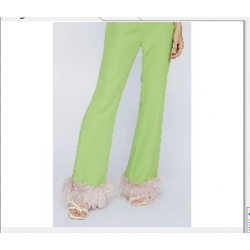 US 0/XS - PANTALON VERDE...