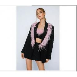 US 2 - S BLAZER NEGRO CON...